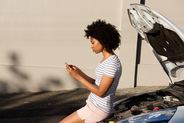 lady gets cash for her non-running car